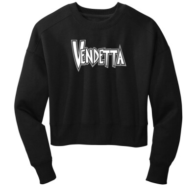 Vendetta Ladies Fleece Cropped Sweater Thumbnail